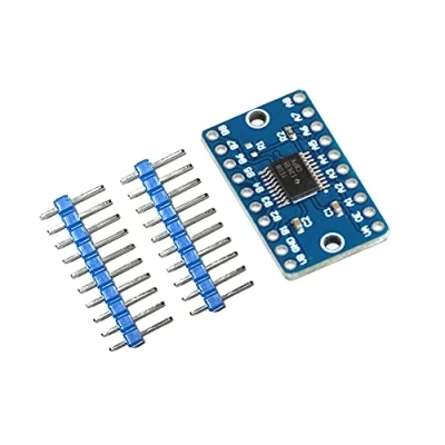 Image of sb components TXB0108 8 Channel Logic Level Converter, 3.3V 5V I2C IIC Bit Bi Directional Converter Module for Arduino and Raspberry Pi with Shifter