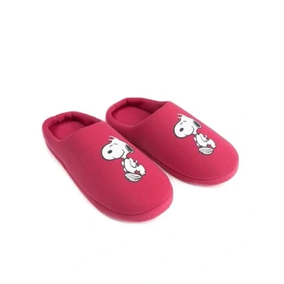 Image of United Labels The Peanuts Snoopy Slippers for Women Bordeaux red, 5/6 UK