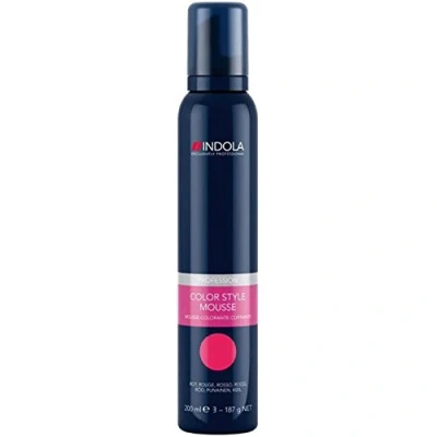 Image of Indola Hair Colour Foam, 200 ml, Anthracite