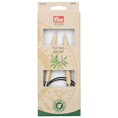 Image of Prym Knitting Needles, Wood Coloured, One Size