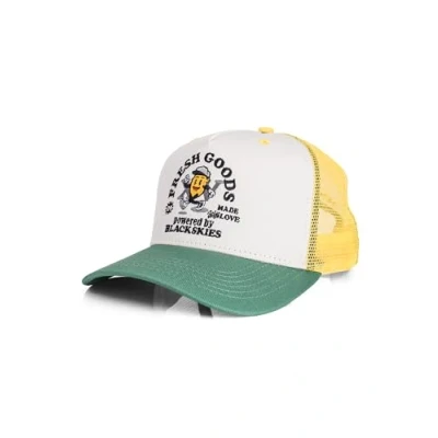 Image of Blackskies 15th Anniversary Trucker Cap Lemon Unisex Baseball for Women Men Stylish Skater Surfer Summer Streetwear hat Outdoor Leisure Festival