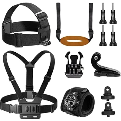 Image of AKASO Action Camera Football Kit Compatible EK7000/ EK7000 Pro/Brave 4/ Brave 4 7 LE/Brave 7/ 8/ V50X/ V50 Pro/ Elite, and Most Other Brands Cameras