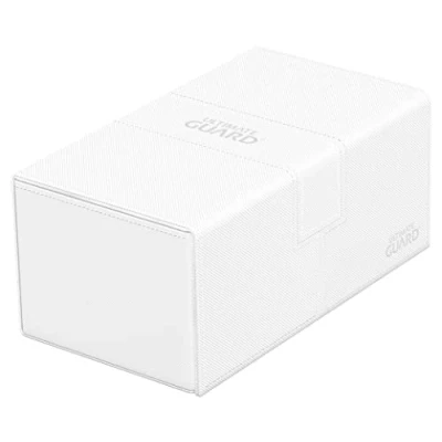 Image of Ultimate Guard Twin Flip`n`Tray 200+ XenoSkin Monocolor Blanc