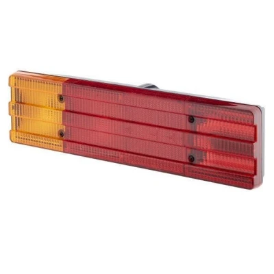Image of 55125540, 65416240 Rear light HELLA 2VA 004 887 031 Left P21W, R10W black 12, 24V without bulbs with bulb holder