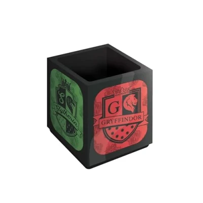 Image of WARNER BROS HARRY POTTER COLOURFUL CREST (SQUARE PEN POT)