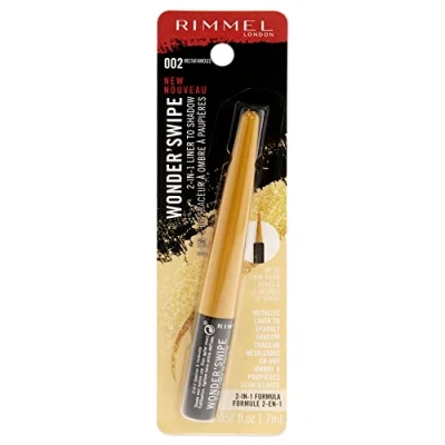 Image of Rimmel London Wonder Swipe 2 in 1 Liner to Shadow 002 Instafamous For Women 0.058 oz Eyeliner