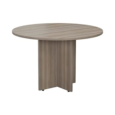 Image of Office Hippo Heavy Duty Meeting Boardroom Table, Grey Oak, 110 x 73 cm