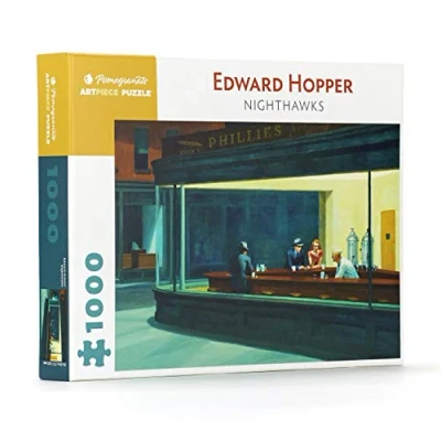 Image of Edward Hopper: Nighthawks 1000 Piece Jigsaw Puzzle