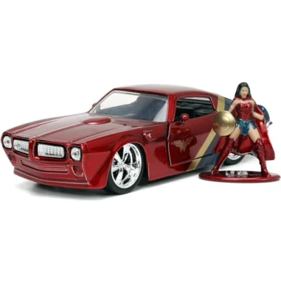 Image of Jada Toys 253253009 Wonder Woman Vehicle, Multi Colour