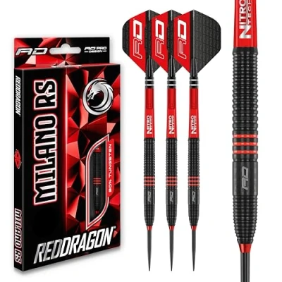 Image of RED DRAGON Milano RS 21g Tungsten Darts with Flights and Stems