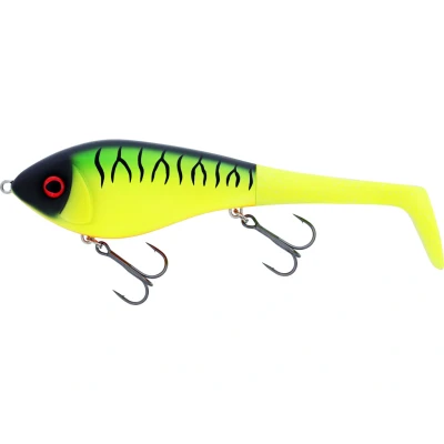 Image of Westin Swim Tail Firetiger 12cm (62g) Suspending 1 Body 2 Tails Swimbait