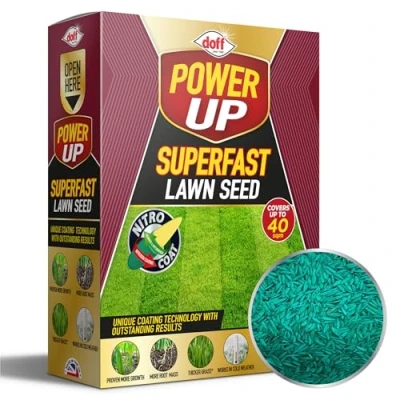 Image of Doff Power Up Super Fast Lawn Seed 1kg