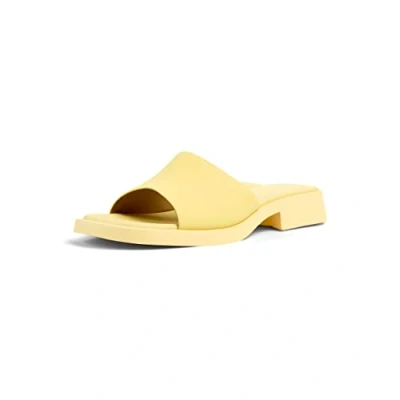 Image of Camper Women&#039;s Dana K201490 Flat sandal, Yellow, 2 UK