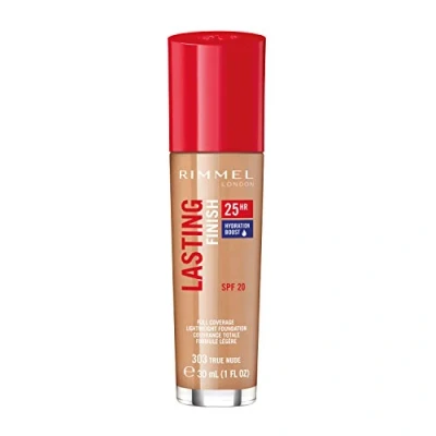 Image of Old Product &amp; Packaging Rimmel Lasting Finish 25 Hour Foundation True Nude/Sand