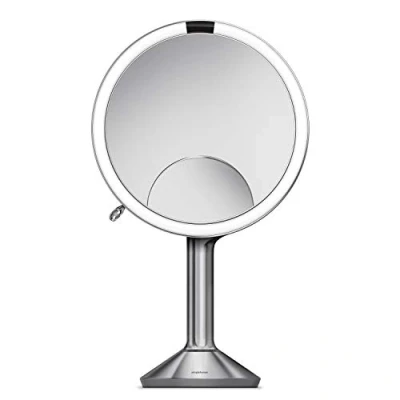 Image of Simplehuman Sensor Mirror Trio, Brushed Stainless Steel