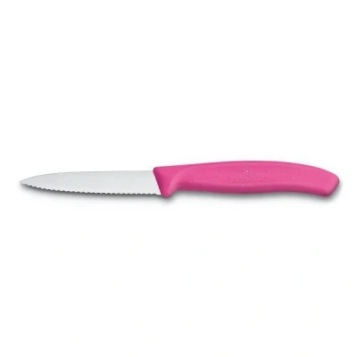 Image of Victorinox Paring Knife Swiss Classic Pink Serrated 8 cm
