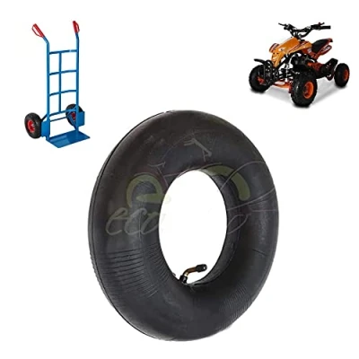 Image of ECB04CUD AIR CHAMBER 3.00 4 VF TR87 METAL VALVE FOR WHEEL CARROZZELLA MINI QUAD RUBBER TYRE COVER