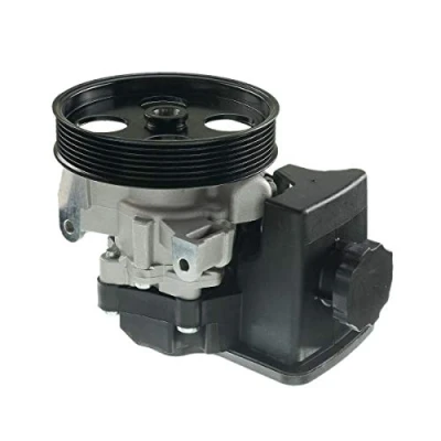 Image of Frankberg Power Steering Pump Compatible With C Class CL203 C160 C230 1.8L 2002 2008 E S211 E200 2003 2009 CLK A209 CLK200 2010 Replace# 0034664301
