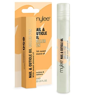 Image of Mylee Nail &amp; Cuticle Oil Rollerball Pen 10ml Deeply Hydrating Moisturising, Nourish Condition, Non Greasy Formula, Leaves No Sticky Residue, Enriched with natural extracts and vegetable oils