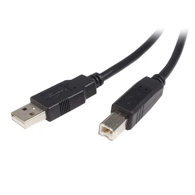 Image of StarTech.com 3m USB 2.0 a to b Cable M/M 5m printer cord (USB2HAB3M),Black