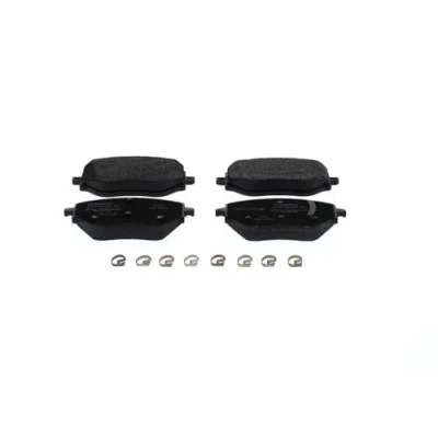 Image of 410608885R Brake pad set BOSCH 0 986 460 063 Low Metallic NISSAN: MICRA 5, DACIA: Sandero III, Jogger I MPV, RENAULT: Clio V Hatchback