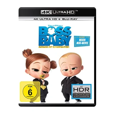 Image of The Boss Baby Schluss mit Kindergarten 4K UHD: Ultra HD Blu ray +