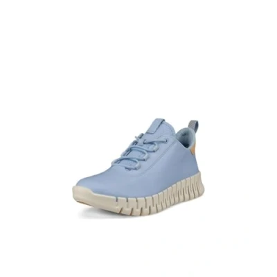 Image of ECCO Gruuv ladies trainers 218203 60991 in Blue Bell 38