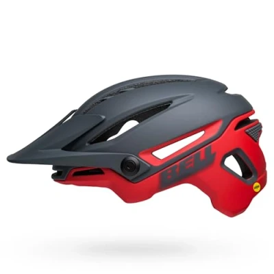 Image of BS SIXER MIPS Matte Grey/RED L