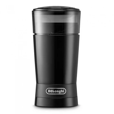 Image of De&#039;Longhi KG200 Electric Coffee Grinder, Stainless Steel Blade, 90g Bean Capacity, Black