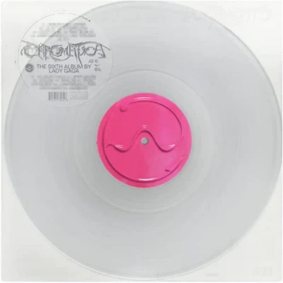 Image of Lady Gaga Chromatica Clear vinyl 2020 USA LP B0031852 01