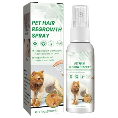 Image of Cat Detangler Spray for Matted Hair, Leave In Hair Conditioner Spray, Pet Supplies Dogs Cats Encourages Regrowth (30ml) Shareed