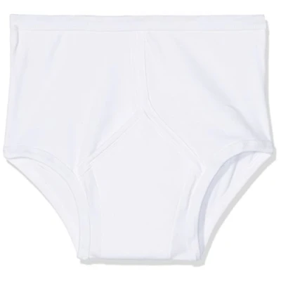 Image of P&amp;S Healthcare Medium White Mens Traditional Y Front Incontinence Brief
