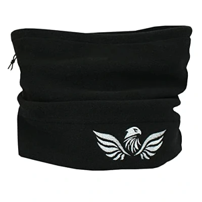 Image of TeddyTs SIlver Eagle Design Toggle Thermal Fleece Snood