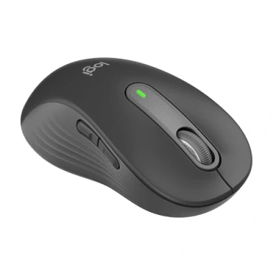 Image of Logitech Signature M650 L Left Wireless Mouse for Large Sized Hands, 2 Year Battery, Silent Clicks, Customisable Side Buttons, Bluetooth, PC/Mac/Multi Device/Chromebook Grey