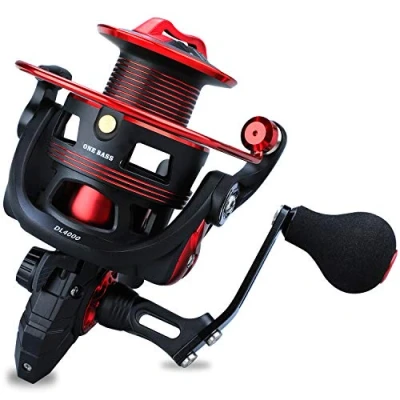Image of Sougayilang Fishing reels Light Weight Saltwater Spinning Reel 39.5 LB Carbon Fiber Drag,12+1 BB Ultra Smooth All Aluminum Inshore for or Freshwater