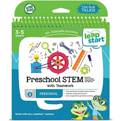 Image of LeapFrog Leapstart Preschool: Around Town with Paw Patrol Activity Book (3D Enhanced)