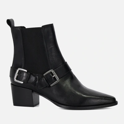 Image of Dune London Women&#039;s Panino Leather Low Boots UK 3