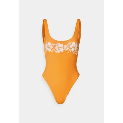 Image of Billabong ON Island TIME ONE Piece Swimsuit, Women&#039;s, Size: Small, Dried mango