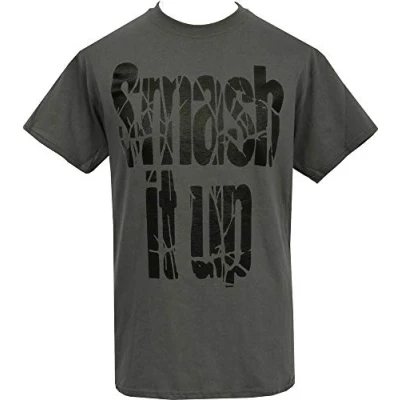 Image of Captain Sensible Mens Punk T Shirt The Damned Smash It Up 1977 Rocker Dark Grey XL