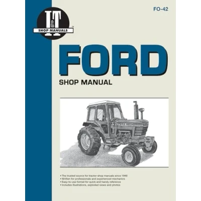 Image of Ford New Holland Model 5100 7710 Tractor Service Repair Manual