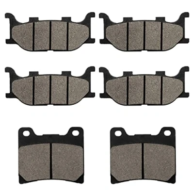 Image of Cnornus Front and Rear Brake Pads for Yamaha XV 1100 Virago 1999 XVS Dragstar 2004 A Classic 2000 2007