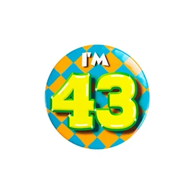 Image of PD Party 6014743 Badge, Multicolor