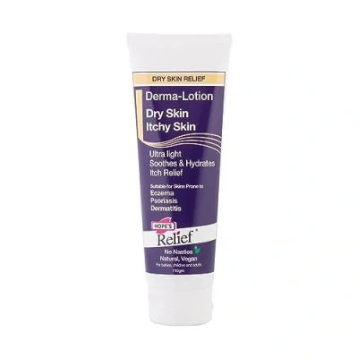 Image of Hope&#039;s Relief Derma Lotion for Dry Skin Cream Dermatitis Treatment, Ezema and Psoriasis Ultra Lightweight