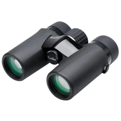 Image of Kenko Compact Binocular Ultraview EX 8x32, Roof Prism, Water Proof IPX7, Lightweight, for Outdoor, Concert, Sports Watching, Black, 406960