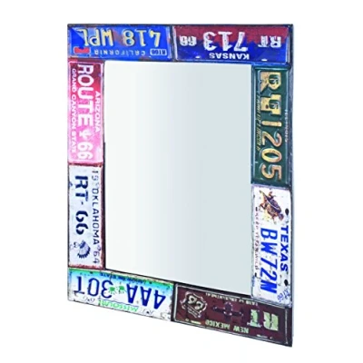 Image of HAKU Mobel Mirroir Vintage, Metal Size: W 61 cm X H 81 D 5 cm, Style: Industrial