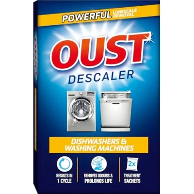 Image of Oust Dishwasher and Washing Machine, Descaler, 2 x 75 g 6