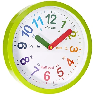 Image of Acctim 21885 Lulu Wall Clock, Green