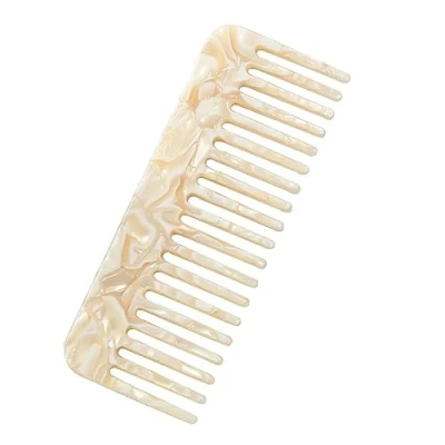 Image of Jagowa Hair Comb Wide Tooth Detangling No Handle Hairdressing Styling for Women Curly or Long