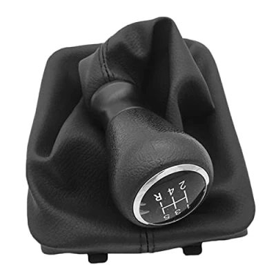 Image of Gear Stick Shift Knob for Peugeot 206 406 5 Speed Shifter Gaiter Boot Cover Manual Replacement