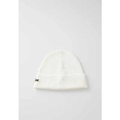 Image of Lacoste MÜTZEN Unisex Beanie, Size: One Size, Blanc